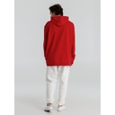 Толстовка с капюшоном унисекс Hoodie, красная, размер S для нанесения логотипа