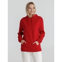 Толстовка с капюшоном унисекс Hoodie, красная, размер S для нанесения логотипа