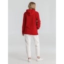 Толстовка с капюшоном унисекс Hoodie, красная, размер S для нанесения логотипа