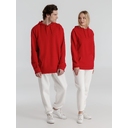 Толстовка с капюшоном унисекс Hoodie, красная, размер S для нанесения логотипа