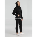 Толстовка с капюшоном унисекс Hoodie, черная, размер S для нанесения логотипа