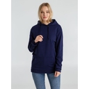 Толстовка с капюшоном унисекс Hoodie, темно-синяя, размер S для нанесения логотипа