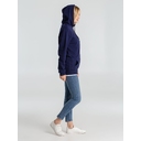Толстовка с капюшоном унисекс Hoodie, темно-синяя, размер S для нанесения логотипа