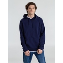 Толстовка с капюшоном унисекс Hoodie, темно-синяя, размер S для нанесения логотипа