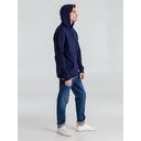 Толстовка с капюшоном унисекс Hoodie, темно-синяя, размер S для нанесения логотипа