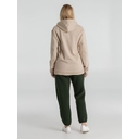 Толстовка с капюшоном унисекс Hoodie, бежевая, размер XS для нанесения логотипа