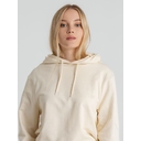 Толстовка с капюшоном унисекс Hoodie, светло-желтая, размер S для нанесения логотипа