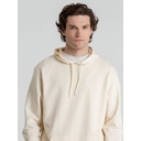 Толстовка с капюшоном унисекс Hoodie, светло-желтая, размер S для нанесения логотипа