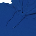 Толстовка с капюшоном унисекс Hoodie, ярко-синяя, размер S для нанесения логотипа