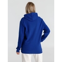 Толстовка с капюшоном унисекс Hoodie, ярко-синяя, размер S для нанесения логотипа