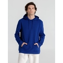 Толстовка с капюшоном унисекс Hoodie, ярко-синяя, размер S для нанесения логотипа