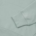 Толстовка с капюшоном унисекс Hoodie, серо-зеленая, размер S для нанесения логотипа