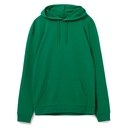 Толстовка с капюшоном унисекс Hoodie, зеленая, размер S для нанесения логотипа