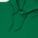 Толстовка с капюшоном унисекс Hoodie, зеленая, размер S для нанесения логотипа