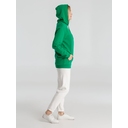 Толстовка с капюшоном унисекс Hoodie, зеленая, размер S для нанесения логотипа