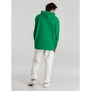 Толстовка с капюшоном унисекс Hoodie, зеленая, размер S для нанесения логотипа