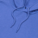 Толстовка с капюшоном унисекс Hoodie, ярко-синий меланж, размер 3XL для нанесения логотипа