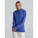 Толстовка с капюшоном унисекс Hoodie, ярко-синий меланж, размер 3XL для нанесения логотипа