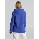 Толстовка с капюшоном унисекс Hoodie, ярко-синий меланж, размер 3XL для нанесения логотипа