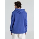 Толстовка с капюшоном унисекс Hoodie, ярко-синий меланж, размер 3XL для нанесения логотипа