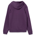 Толстовка с капюшоном унисекс Hoodie, фиолетовый меланж, размер S для нанесения логотипа