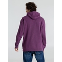 Толстовка с капюшоном унисекс Hoodie, фиолетовый меланж, размер S для нанесения логотипа