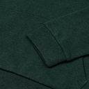 Толстовка с капюшоном унисекс Hoodie, темно-зеленый меланж, размер XS для нанесения логотипа