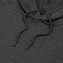 Толстовка с капюшоном унисекс Hoodie, серый меланж (антрацит), размер S для нанесения логотипа