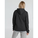 Толстовка с капюшоном унисекс Hoodie, серый меланж (антрацит), размер S для нанесения логотипа