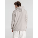Толстовка с капюшоном унисекс Hoodie, дымчато-серая, размер S для нанесения логотипа