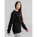 Свитшот унисекс BNC Inspire (Organic), черный, размер XS для нанесения логотипа