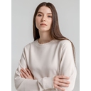 Свитшот унисекс BNC Inspire (Organic), молочно-белый, размер XS для нанесения логотипа