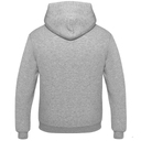 Толстовка Hooded серый меланж, размер S для нанесения логотипа