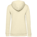 Толстовка с капюшоном женская Hoodie, светло-желтая, размер L для нанесения логотипа