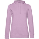 Толстовка с капюшоном женская Hoodie, сиреневая, размер L для нанесения логотипа