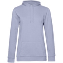 Толстовка с капюшоном женская Hoodie, лиловая, размер L для нанесения логотипа