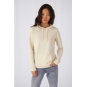 Толстовка с капюшоном женская Hoodie, бордовая, размер L для нанесения логотипа