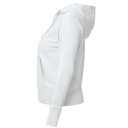 Толстовка женская Hooded Full Zip белая, размер XS для нанесения логотипа
