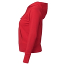 Толстовка женская Hooded Full Zip красная, размер XXL для нанесения логотипа