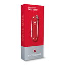 Нож-брелок VICTORINOX Classic SD Alox Colors "Sweet Berry", 58 мм, 5 функций, красный для нанесения логотипа