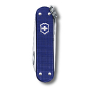 Нож-брелок VICTORINOX Classic SD Alox Colors "Night Dive", 58 мм, 5 функций, фиолетовый для нанесения логотипа