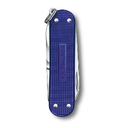 Нож-брелок VICTORINOX Classic SD Alox Colors "Night Dive", 58 мм, 5 функций, фиолетовый для нанесения логотипа
