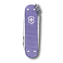 Нож-брелок VICTORINOX Classic SD Alox Colors "Electric Lavender", 58 мм, 5 функций, лавандовый для нанесения логотипа