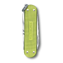 Нож-брелок VICTORINOX Classic SD Alox Colors "Lime Twist", 58 мм, 5 функций, светло-зелёный для нанесения логотипа