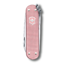Нож-брелок VICTORINOX Classic SD Alox Colors "Cotton Candy", 58 мм, 5 функций, светло-розовый для нанесения логотипа