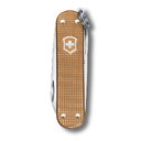 Нож-брелок VICTORINOX Classic SD Alox Colors "Wet Sand", 58 мм, 5 функций, песочный для нанесения логотипа