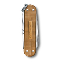Нож-брелок VICTORINOX Classic SD Alox Colors "Wet Sand", 58 мм, 5 функций, песочный для нанесения логотипа