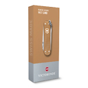 Нож-брелок VICTORINOX Classic SD Alox Colors "Wet Sand", 58 мм, 5 функций, песочный для нанесения логотипа