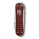 Нож-брелок VICTORINOX Classic SD Precious Alox "Hazel Brown", 58 мм, 5 функций, коричневый для нанесения логотипа