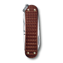 Нож-брелок VICTORINOX Classic SD Precious Alox "Hazel Brown", 58 мм, 5 функций, коричневый для нанесения логотипа
